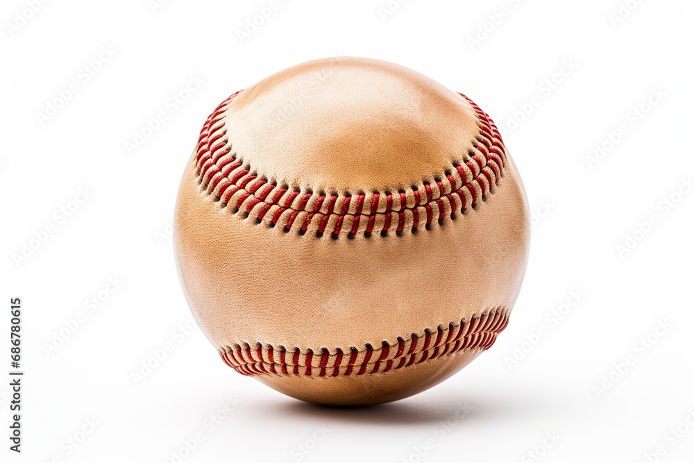 Baseball Isolated on a White Background Baseball Isolated on a White Background