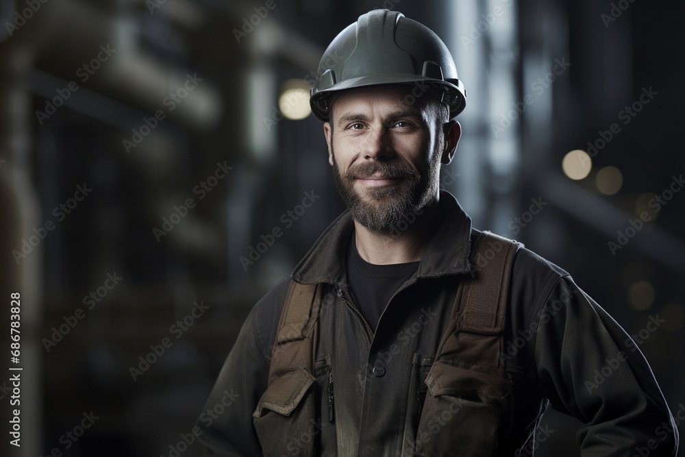 Confident Engineer: Overseeing Operations and Ensuring Safety Standards on the Construction Site Confident Engineer: Overseeing Operations and Ensuring Safety Standards on the Construction Site