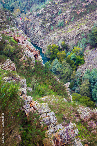 View from Cerro da Candosa pathways, Gois - Portugal photo