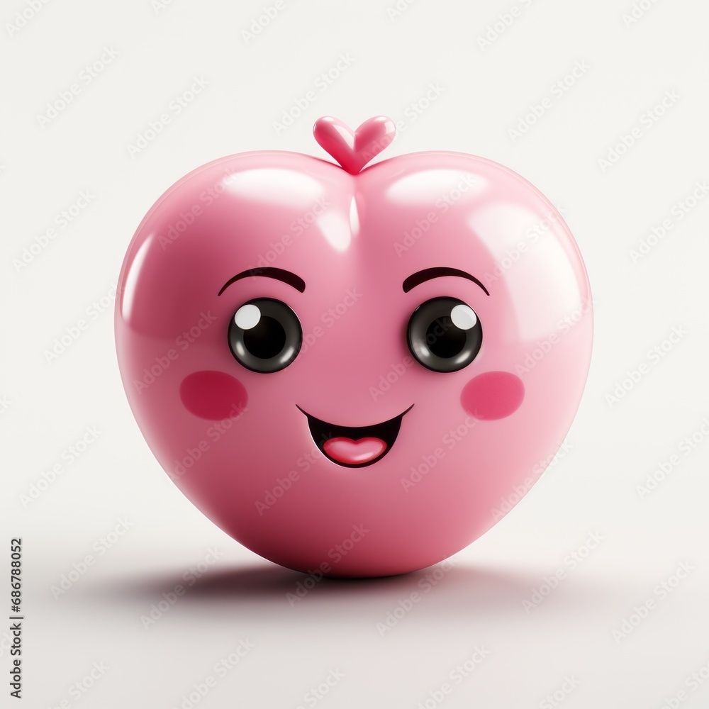 a cute little heart with eyes a cute little heart with eyes