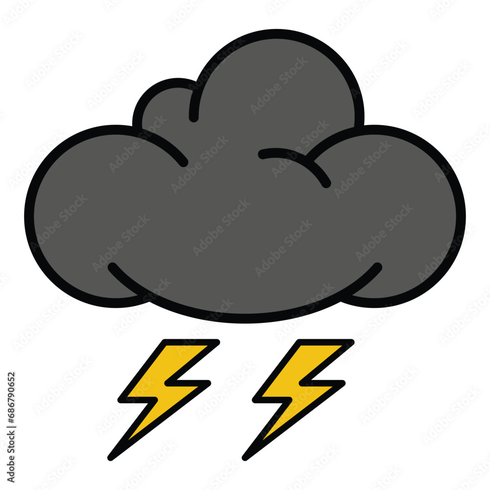 Cloud icon design, illustration design Cloud icon design, illustration design