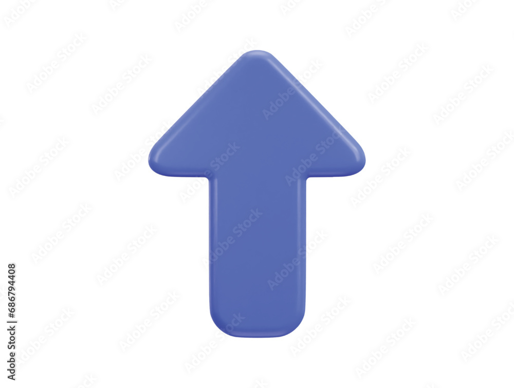 top arrow icon 3d rendering vector illustration top arrow icon 3d rendering vector illustration
