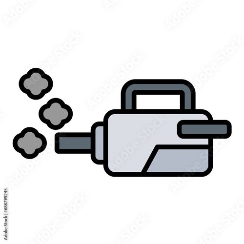 Nano Mist Flat Multicolor Icon