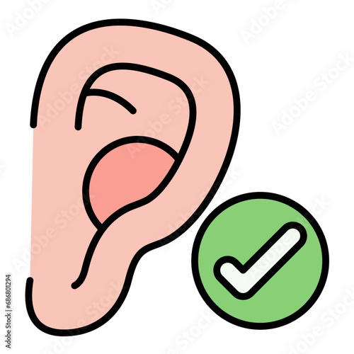 Respiratory Care Flat Multicolor Icon
