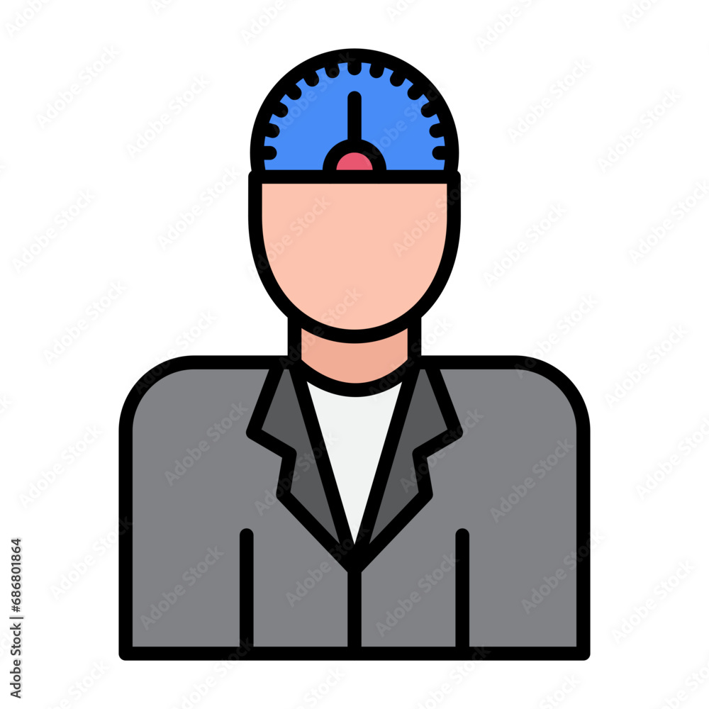 Soft Skills Flat Multicolor Icon Soft Skills Flat Multicolor Icon