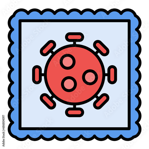 Bio Art Flat Multicolor Icon