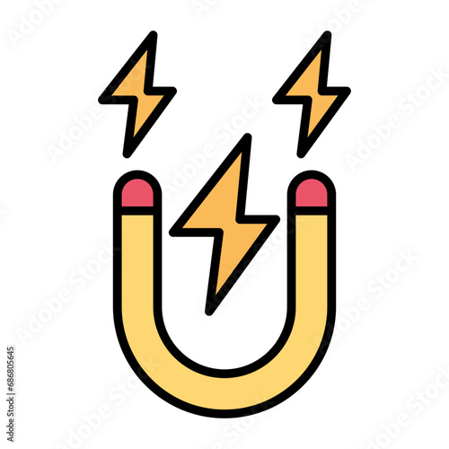 Inbound Marketing Flat Multicolor Icon