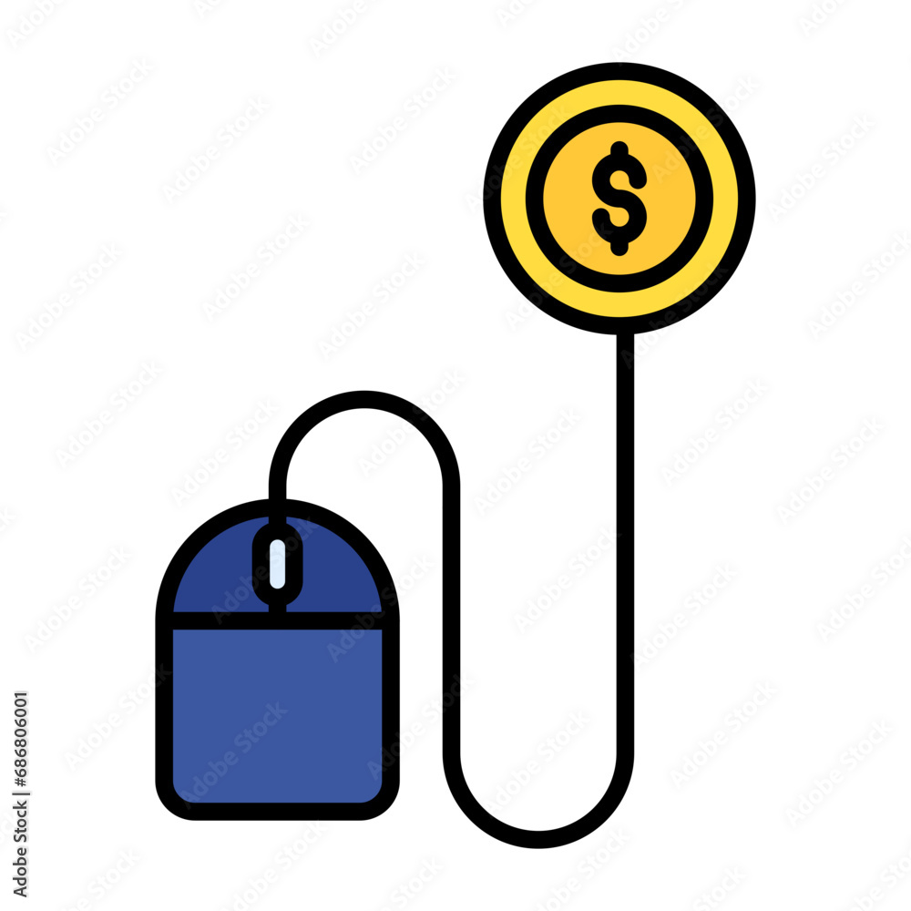 Cpc Flat Multicolor Icon