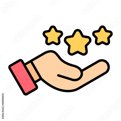 Customer Service Flat Multicolor Icon