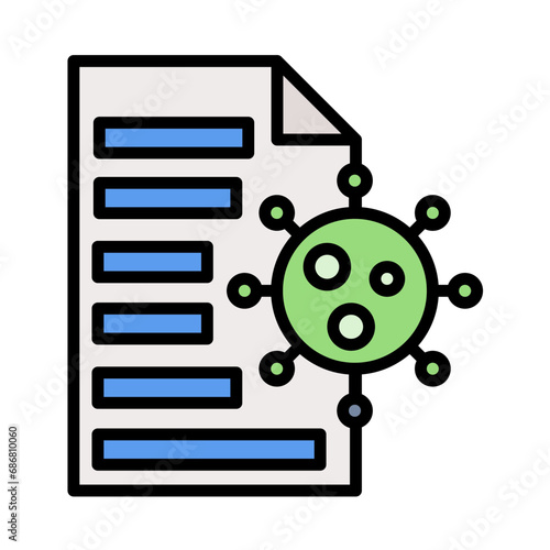 Covid Regulations Flat Multicolor Icon