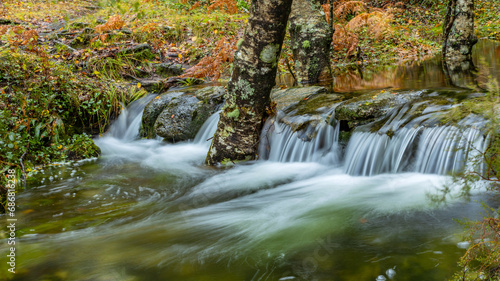 Small waterfall in Geres