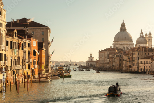 Italy, Veneto, Venice, Canal Grande in the morning © tunedin