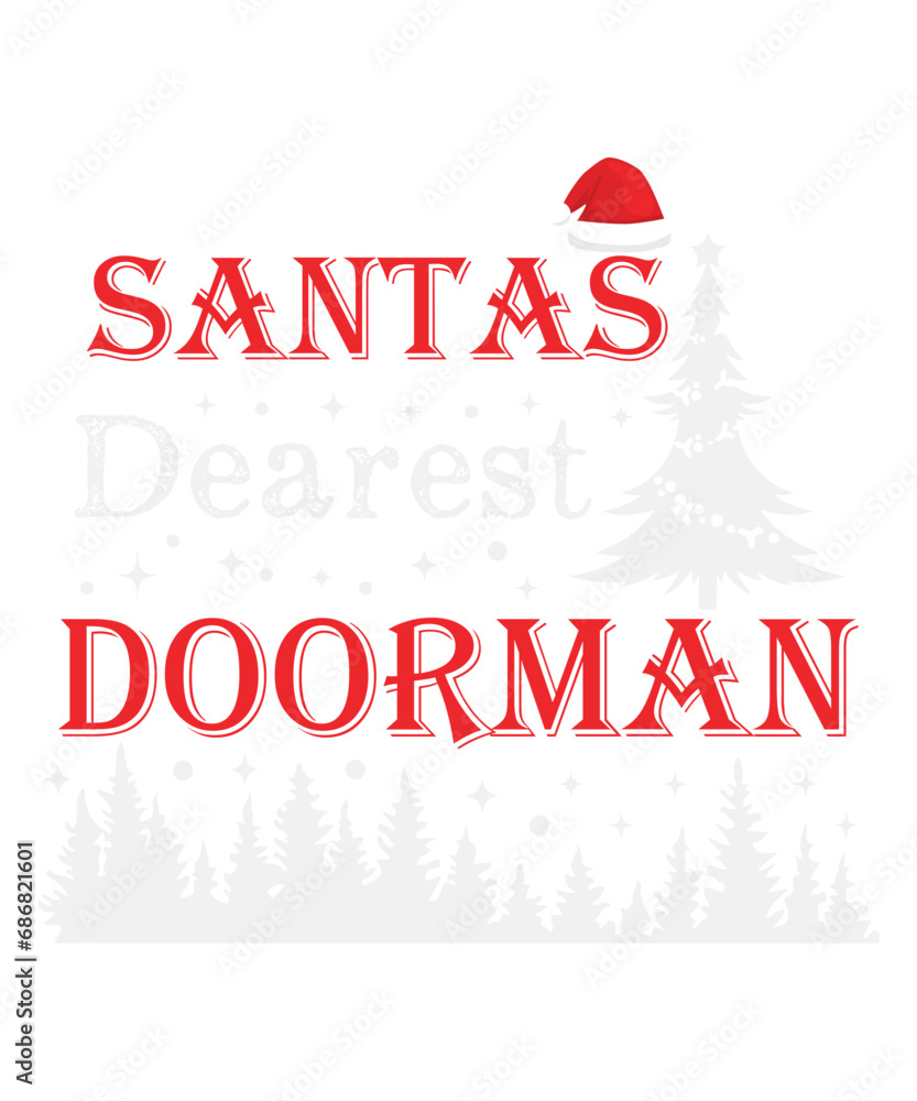 Santa Dearest Doorman Funny Christmas Svg Design
These file sets can be used for a wide variety of items: t-shirt design, coffee mug design, stickers,
custom tumblers, custom hats, printables, print-o Santa Dearest Doorman Funny Christmas Svg Design
These file sets can be used for a wide variety of items: t-shirt design, coffee mug design, stickers,
custom tumblers, custom hats, printables, print-o