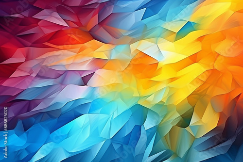 Colorful Blur Graphic Digital Design Abstract Background Effect Texture Created with Generative AI Tools