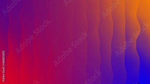 Colorful Waves Art Background Animation. Gradient Wawes Motion Graphics photo