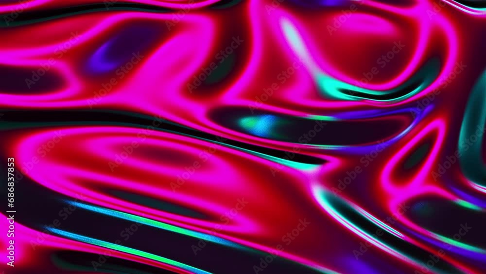 Iridescent cloth wave. Computer generated 3d render Iridescent cloth wave. Computer generated 3d render