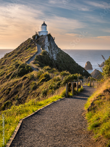 New Zealand, South Island, Southern Scenic Route, Catlins, Nugget Point Lighthouse