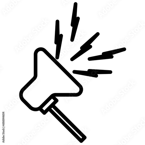 speaker line icon
