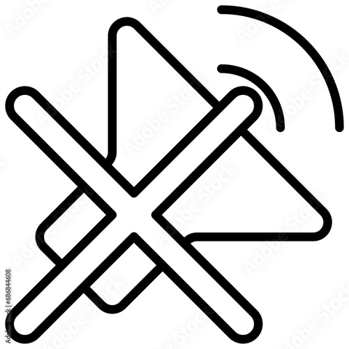 speaker line icon