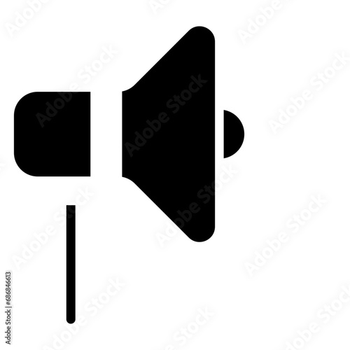speaker glyph icon