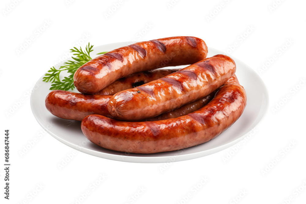 grilled sausage with vegetables food sausage meat, meal grilled, dinner, sausages, isolated barbecue grilled sausage with vegetables food sausage meat, meal grilled, dinner, sausages, isolated barbecue