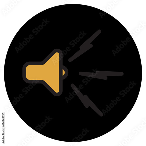 speaker color icon