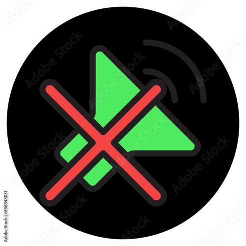 speaker color icon