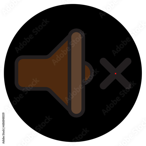 speaker color icon