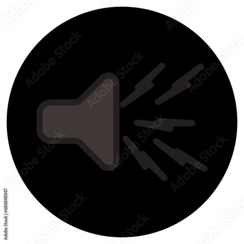 speaker color icon