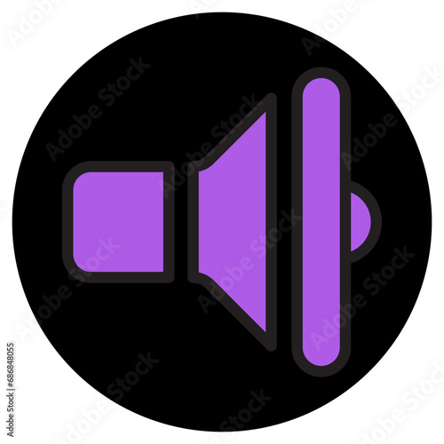 speaker color icon