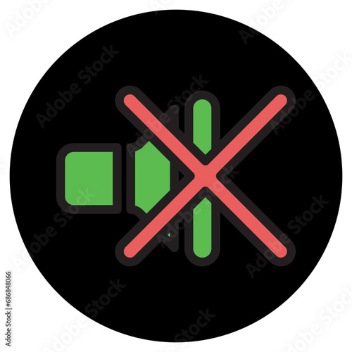 speaker color icon