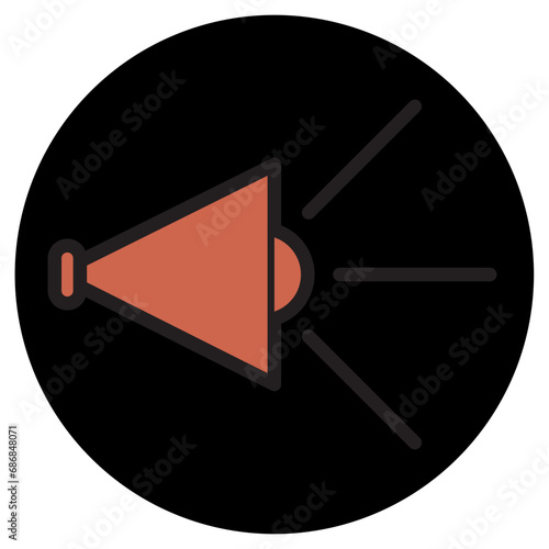 speaker color icon