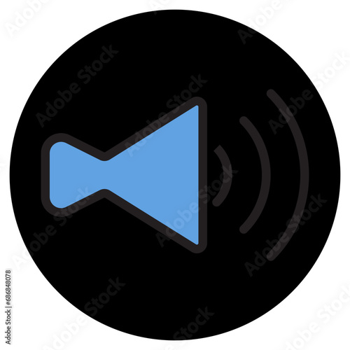 speaker color icon