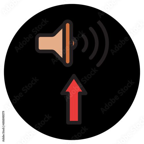 speaker color icon