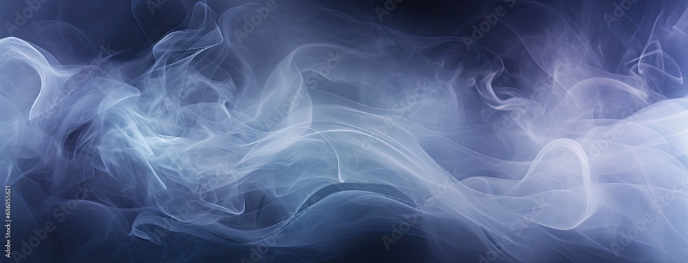 Fototapeta premium a captivating abstract image depicting swirling smoke and fog, tailored for use as a dynamic backdrop for logos.
