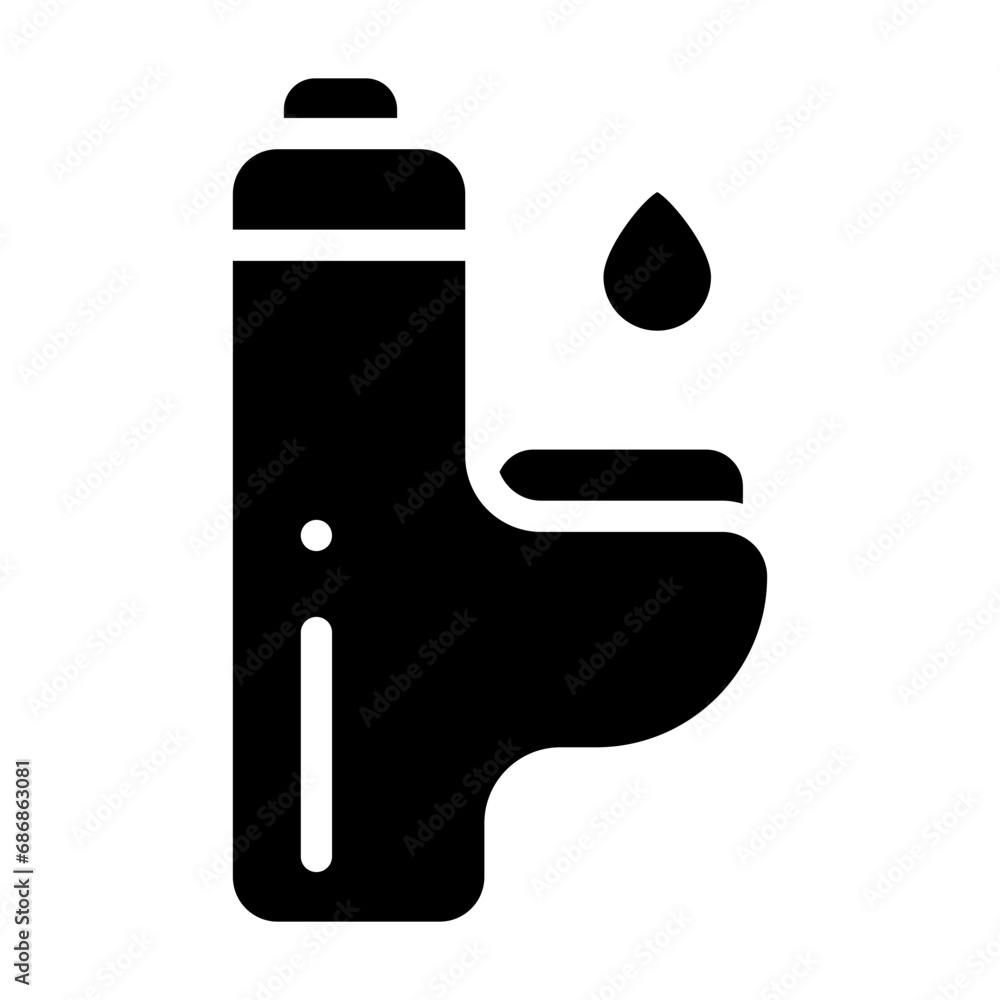 higiene glyph icon