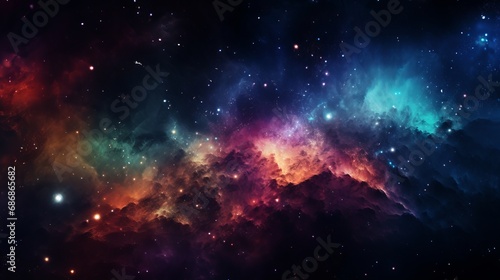 space, surreal, cosmic, random, amoled wallpaper, galaxy, colors, copy space, 16:9