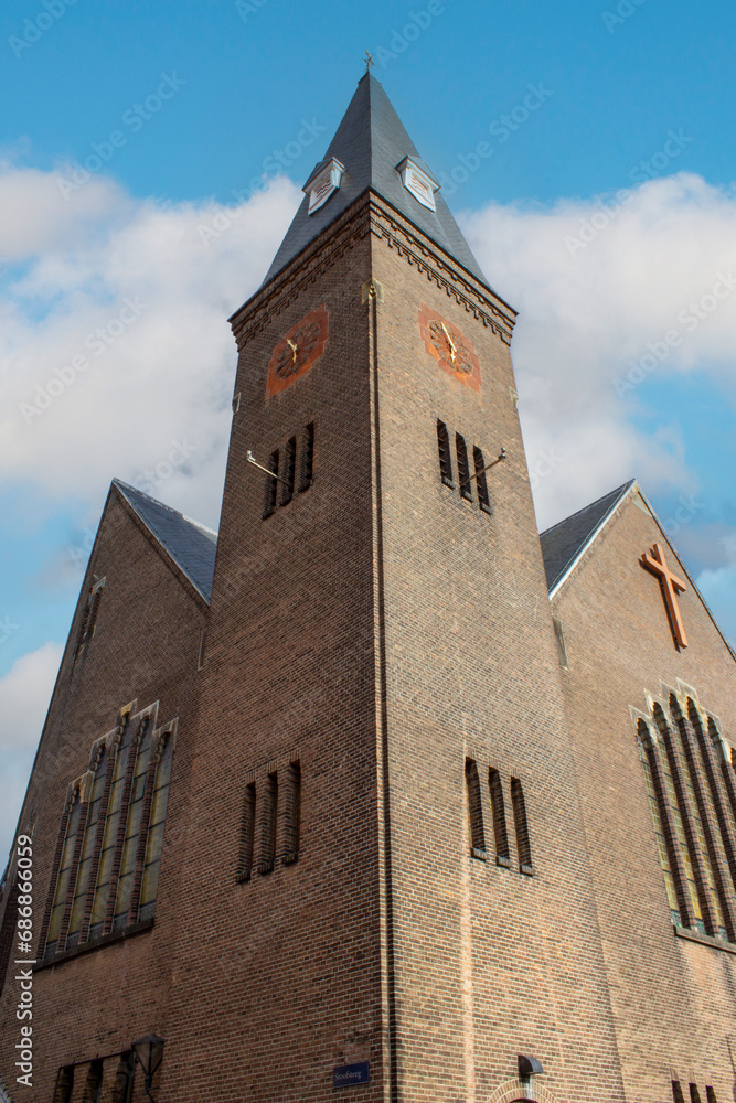 Wilhelminakerk in Haarlem in the province of North Holland (Noord-Holland) Netherlands (Nederland)