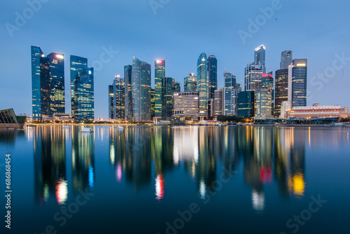 Marina Bay Area  Singapore