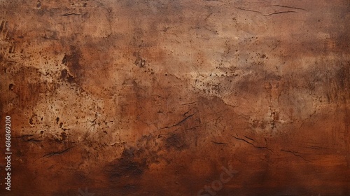 Brown scratched background, grungy texture, dirty surface