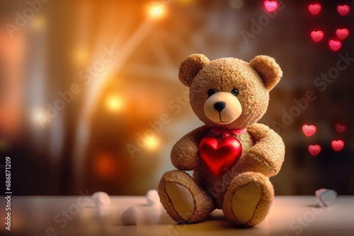 teddy bear with heart  © Master-L
