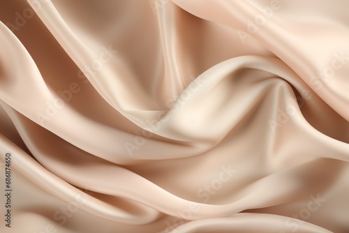 Thin silk aesthetic beige textile elegant background