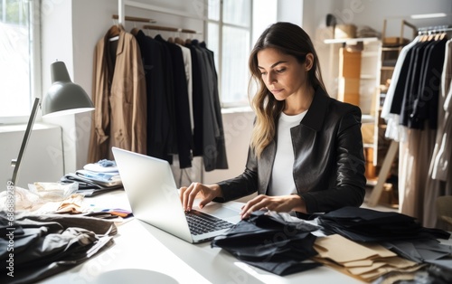 Fashion designer working in...