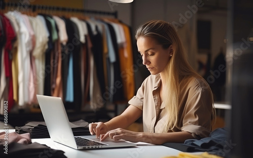 Fashion designer working in...