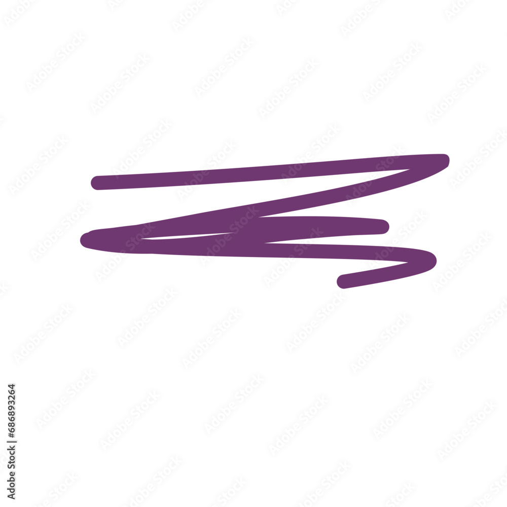 Hand drawn scribble lines. Doodle marker line stripes. Vector illustration isolated on white background Hand drawn scribble lines. Doodle marker line stripes. Vector illustration isolated on white background