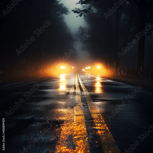 driving in the night