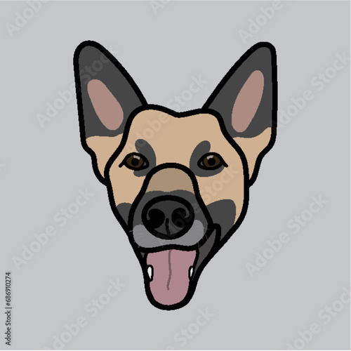 German Shepard Dog 