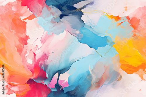 wet oil paint abstract colorful background wall texture seamless
