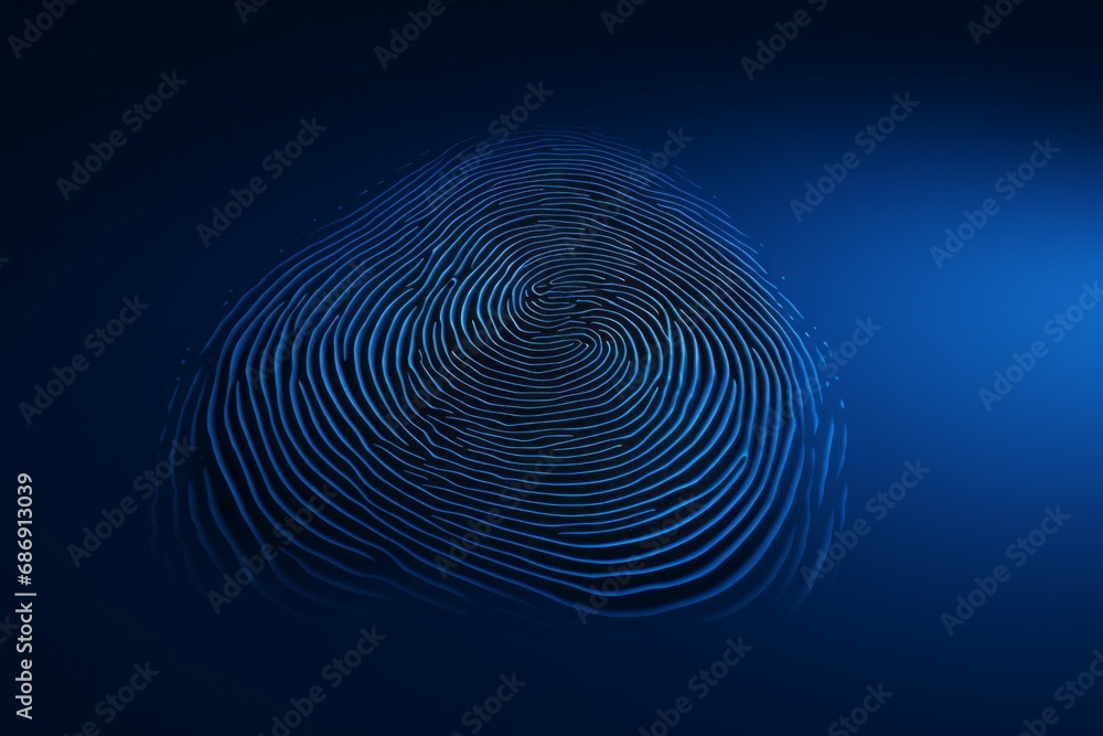 Fingerprint close up. Background with selective focus and copy space Fingerprint close up. Background with selective focus and copy space