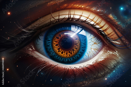 eye of the world | inspirational | colorful | imagination | universe